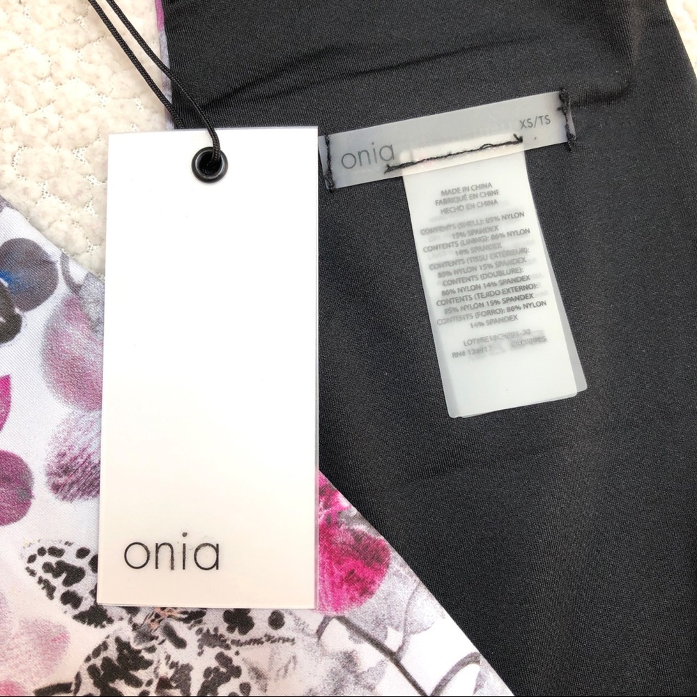 Onia Allegra Reversible Bandeau Bikini Top Size XS - Picture 8 of 8